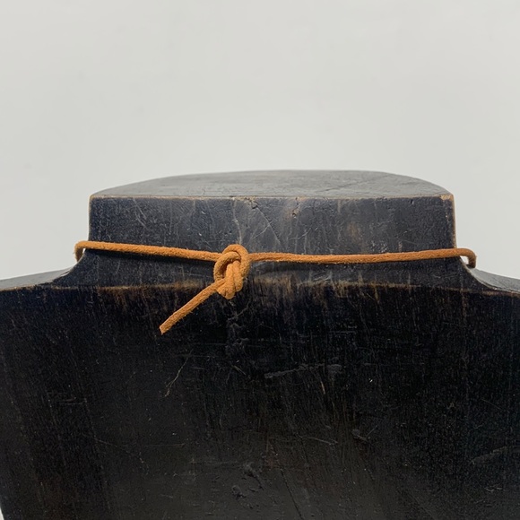 Rustic metal cross necklace leather - Picture 6 of 12